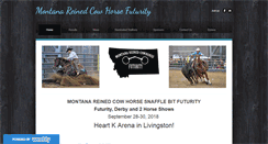 Desktop Screenshot of montanareinedcowhorse.com